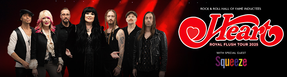 Heart | Spokane Arena | Tuesday, March 11 | $65 to $179.50